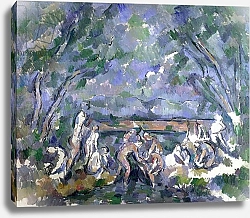 Постер Сезанн Поль (Paul Cezanne) The Bathers, 1902-06