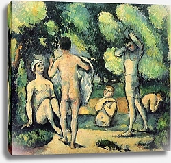 Постер Сезанн Поль (Paul Cezanne) Купание 2