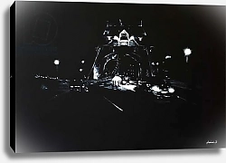 Постер Спейтан Любна (совр) Tower Bridge, London, Black &white, 2016