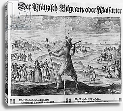 Постер Школа: Немецкая 17в 'The Pilgrim of Palatinate', Frederick V, King of Bohemia