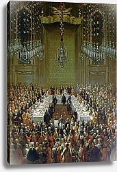 Постер Мейтенс Мартин Banquet in the Redoutensaal, Vienna, 1760 2