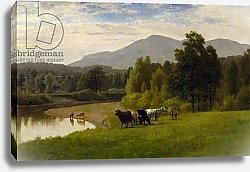 Постер Иннес Джордж Pasture Lands, 1867