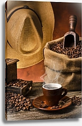 Постер Кофейный натюрморт