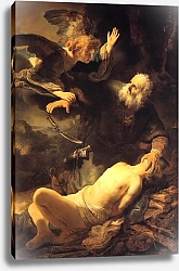 Постер Рембрандт (Rembrandt) Жертвоприношение Авраама 2
