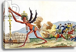 Постер Давид Жак Луи Caricature of the English Government, 1793