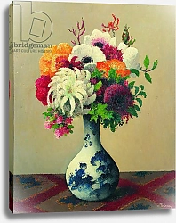 Постер Тобин Феликс Still Life with Flowers in a China Vase