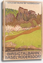 Постер Birsigtalbahn Basel–Rodersdorf Depicted place Burg Castle