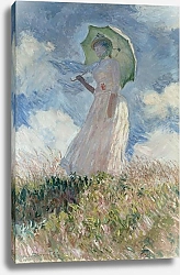 Постер Моне Клод (Claude Monet) Этюд на природе