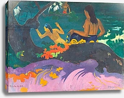 Постер Гоген Поль (Paul Gauguin) Fatata te Miti 1892