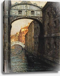 Постер Сиданер Анри Venice - the Bridge of Sighs; Venise - Le Pont des Soupirs, 1914
