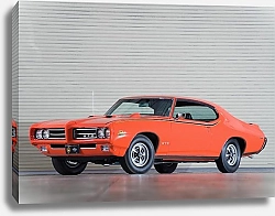 Постер Pontiac GTO ''The Judge'' Coupe Hardtop '1969