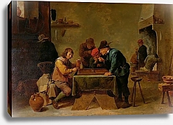 Постер Теньерс Давид Младший Backgammon Players, c.1640-45