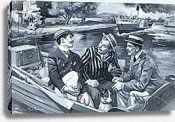 Постер Рейнер Поль Three Men In A Boat