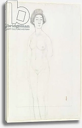 Постер Хасигути Гоё Drawing of a Frontally Posed Nude, early 20th century