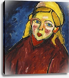 Постер Явленский Алексей Child with Blue Eyes; Kind mit Blauen Augen, 1912