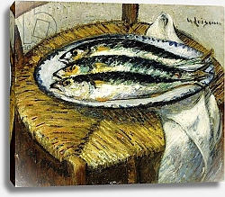 Постер Лоизеу Густав The Dish of Mackerels, c.1923