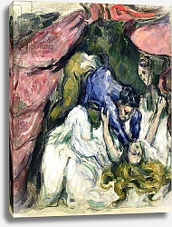 Постер Сезанн Поль (Paul Cezanne) The Strangled Woman, c.1870-72