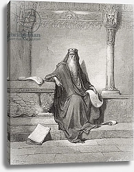 Постер Доре Гюстав Solomon, illustration from Dore's 'The Holy Bible', 1866