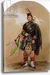 Постер Лами Евген A Piper of the 79th Highlanders at Chobham Camp in 1853