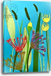 Постер Томпсон-Энгельс Сара (совр) flowers and grasses
