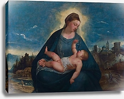 Постер Мадонна и младенец