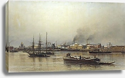 Постер Беггров Александр Набережная Невы. 1876