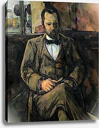 Постер Сезанн Поль (Paul Cezanne) Portrait of Ambroise Vollard, 1899