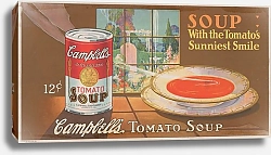 Постер Неизвестен Campbells tomato soup.