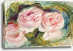 Постер Ренуар Пьер (Pierre-Auguste Renoir) The Three Roses