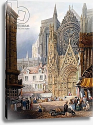 Постер Праут Самуэль Rouen Cathedral