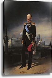 Постер Ботман Егор Портрет императора Николая I. 1856