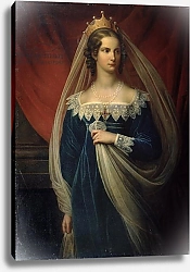 Постер Кугелген Франц Portrait of Princess Charlotte von Preussen, 1817