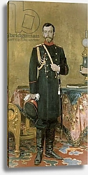 Постер Репин Илья Portrait of Emperor Nicholas II 1895 1