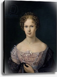 Постер Школа: Немецкая школа (19 в.) Marie, Duchess of Sachsen-Meiningen, 1825