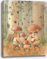 Постер Каспаравичус Кестутис (совр) Mushrooms, 2005