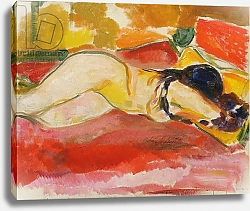 Постер Мунк Эдвард Reclining Female Nude, 1912/13