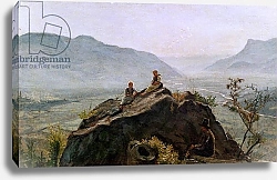 Постер Васман Рудольф View of the Adige Valley, 1831