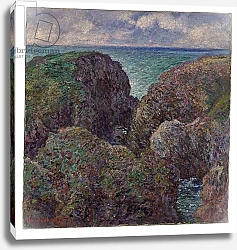 Постер Моне Клод (Claude Monet) Group of Rocks at Port-Goulphar, 1887