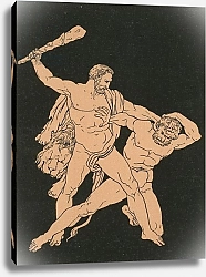 Постер Пинелли Бартоломео Hercules and Cacus