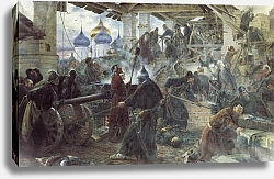 Постер Милорадович Сергей Оборона Троице-Cергиевой лавры. 1894
