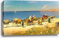 Постер Бернингер Эдмунд Caravan Along The Coast