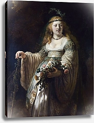 Постер Рембрандт (Rembrandt) Саксия ван Уленбург