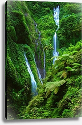 Постер Водопад, Восточная Ява, Индонезия
