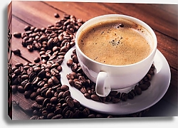 Постер Утренняя чашка кофе