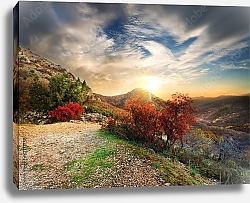 Постер Крым, осень в горах