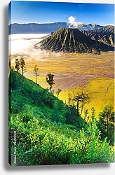 Постер Вулкан Бромо, Восточная Ява, Индонезия