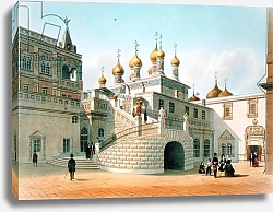 Постер Беност Феликс View of the Boyar Palace in the Moscow Kremlin, printed by Lemercier, Paris, 1840s