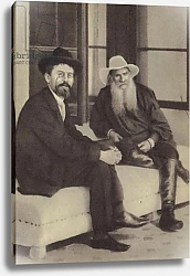 Постер Anton Chekhov and Leo Tolstoy