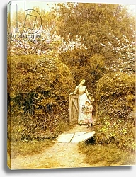 Постер Элингем Хелен At the Cottage Gate