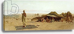 Постер Гудолл Фредерик Evening Prayer in the West, 1872